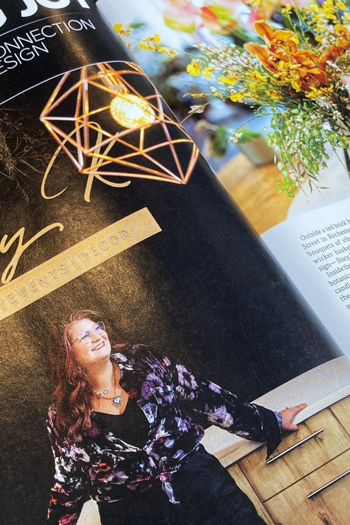 Stacy K Floral in (585) Magazine | January/February 2025 issue