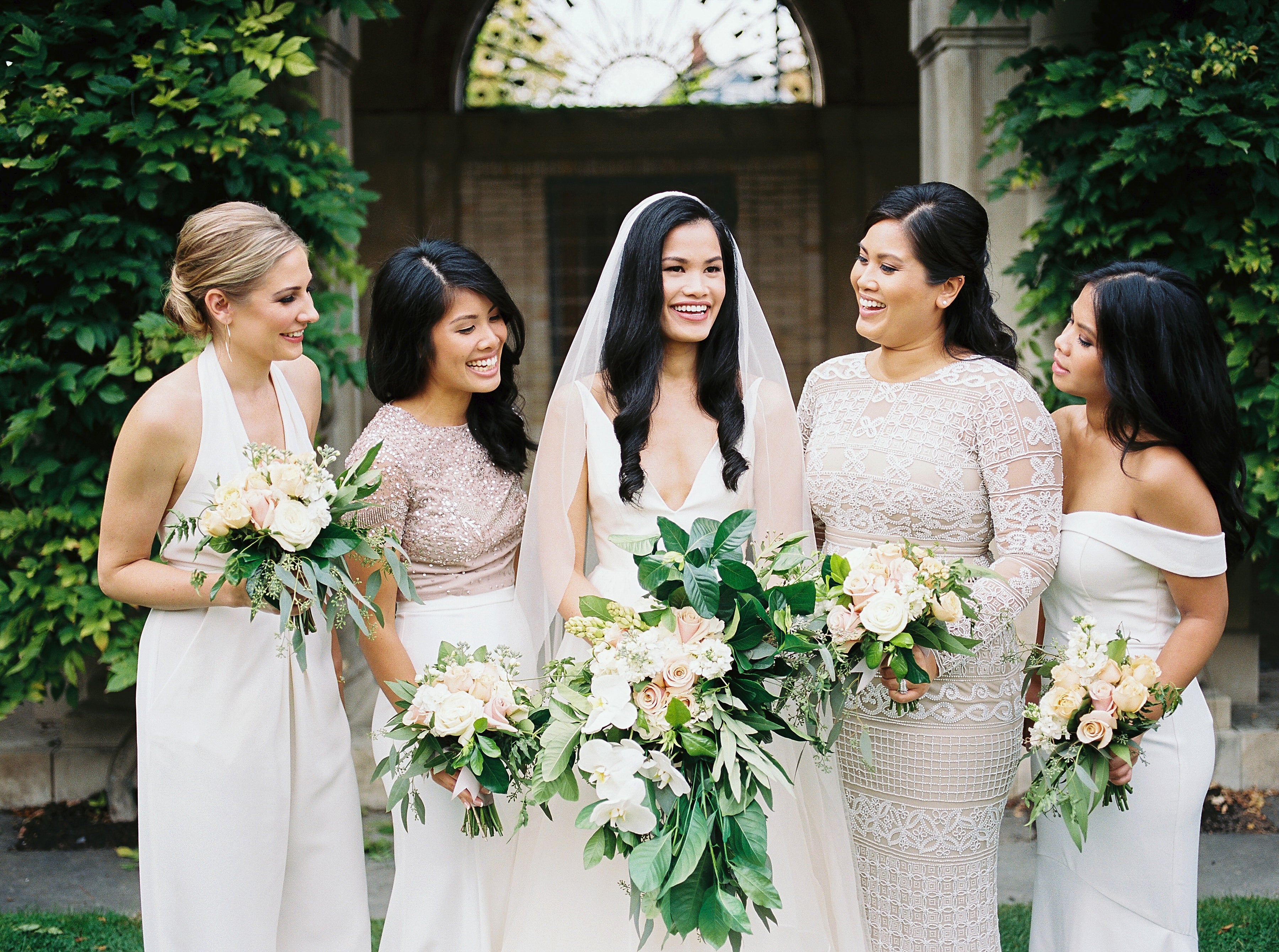 Modern White St. Joseph's Park Wedding- Kim & Chris