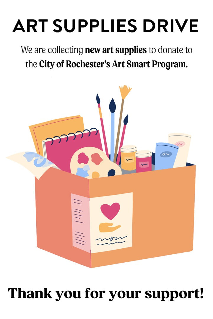 Art Supplies Drive | August 4th-8th, 2025