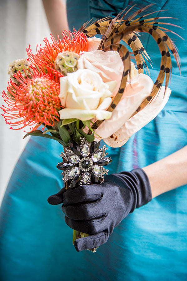 NY Wedding Flowers at the Genesee Country Village and Museum