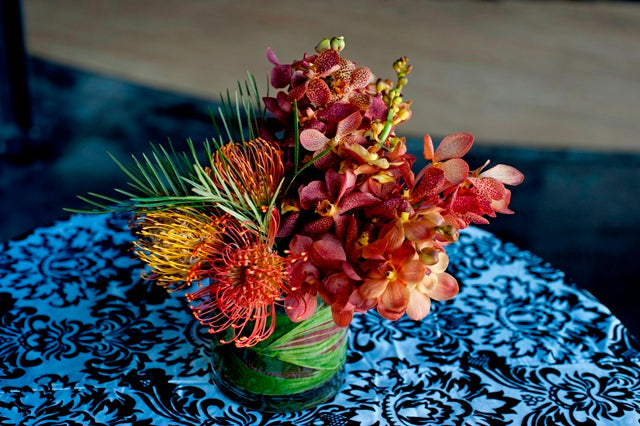 Stacy K 2011 Wedding Snapshot: Orchids and Pincushions