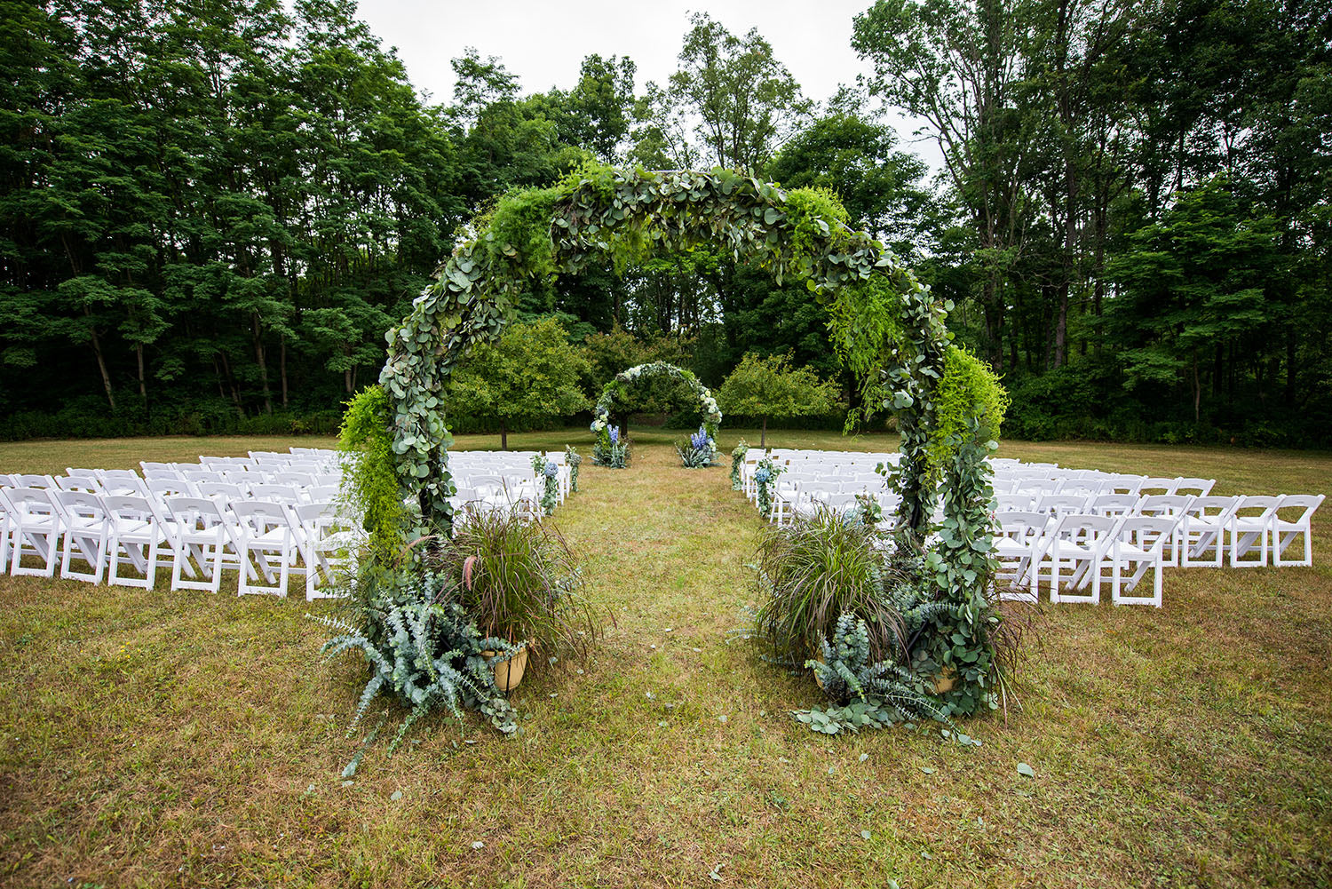 Backyard Tented Wedding Freeville, NY | Lili + Nick