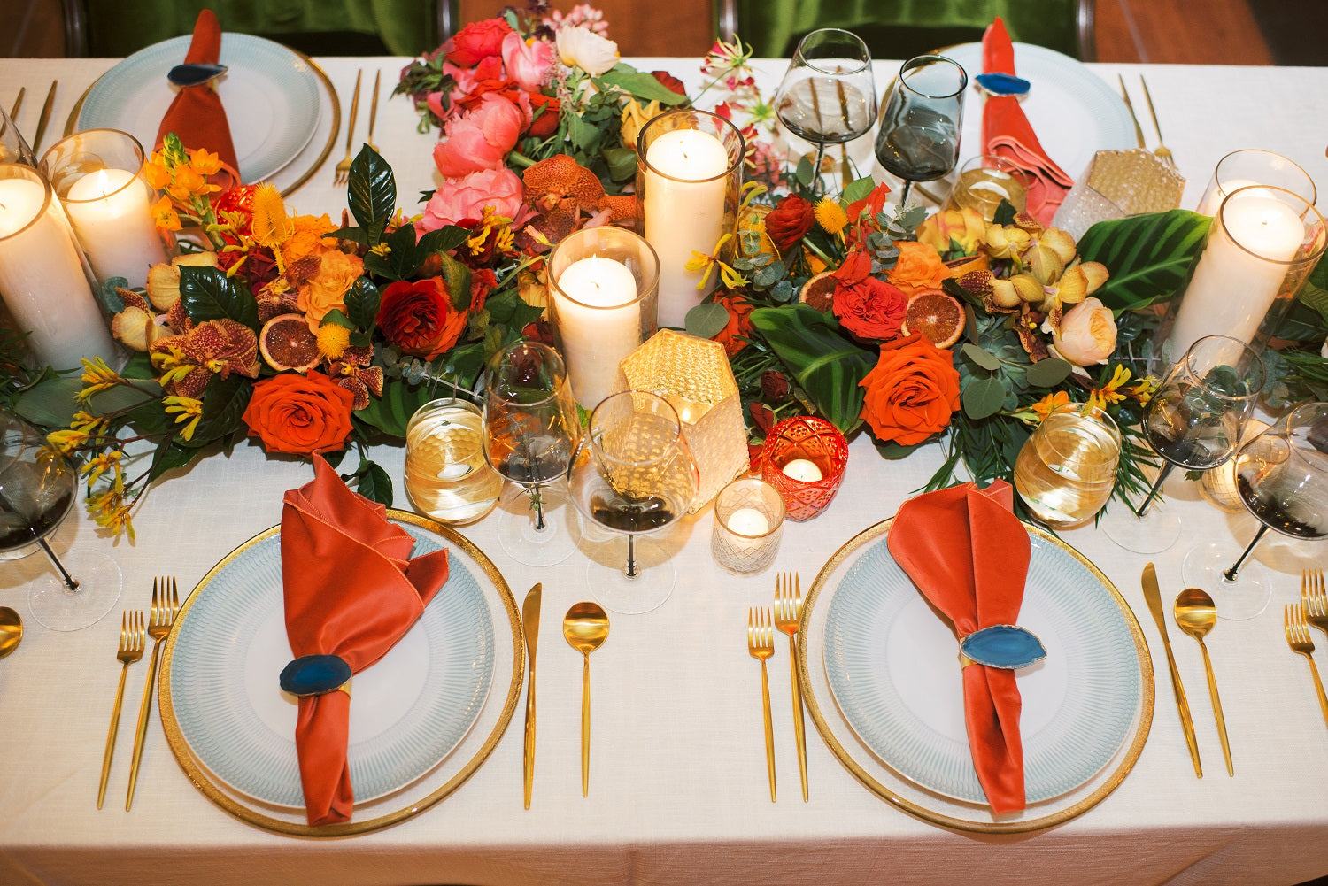 Blood Orange Boho Indian Wedding | Kelly + Sushant