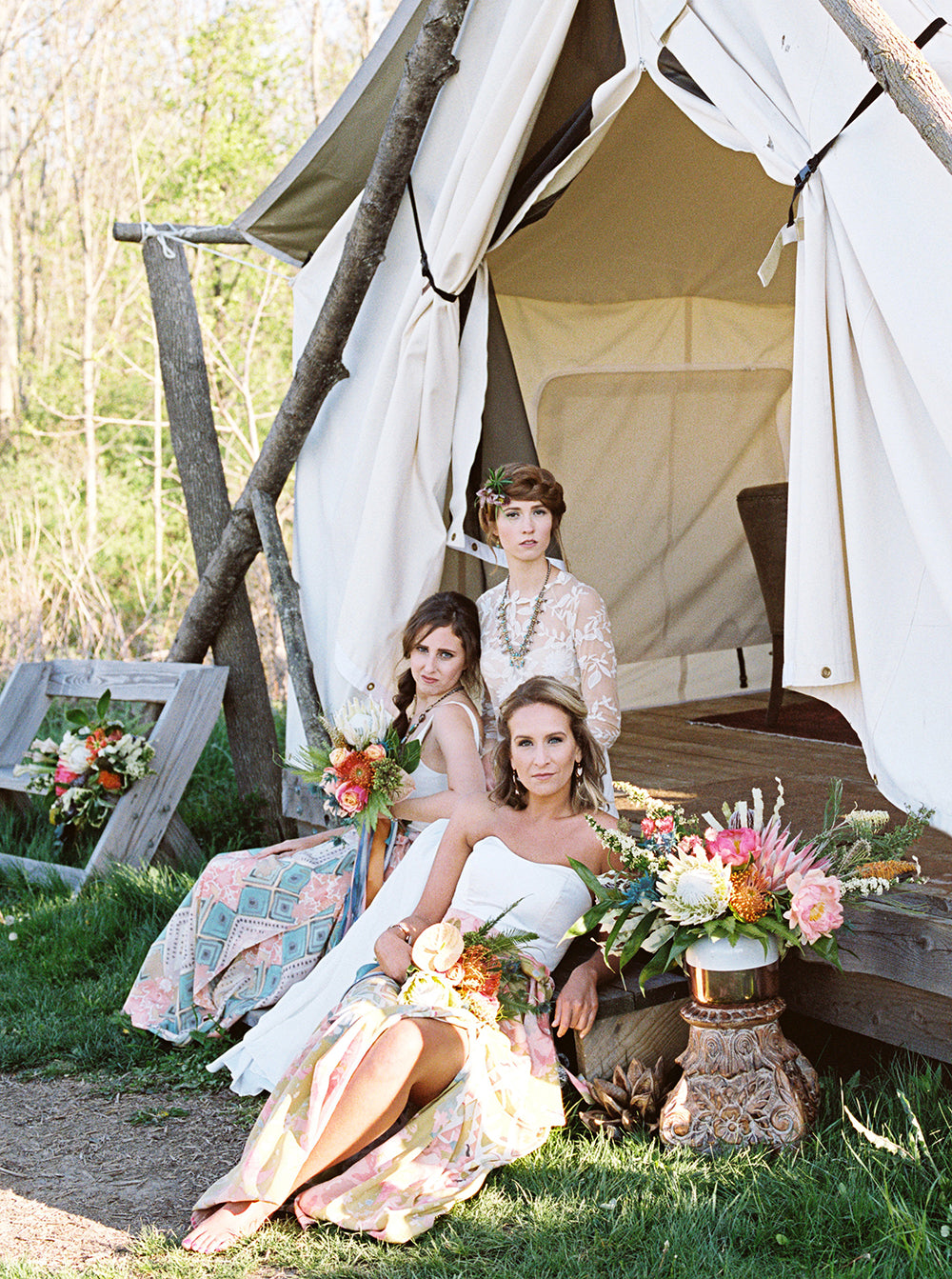Firelights Camp Wedding Inspiration