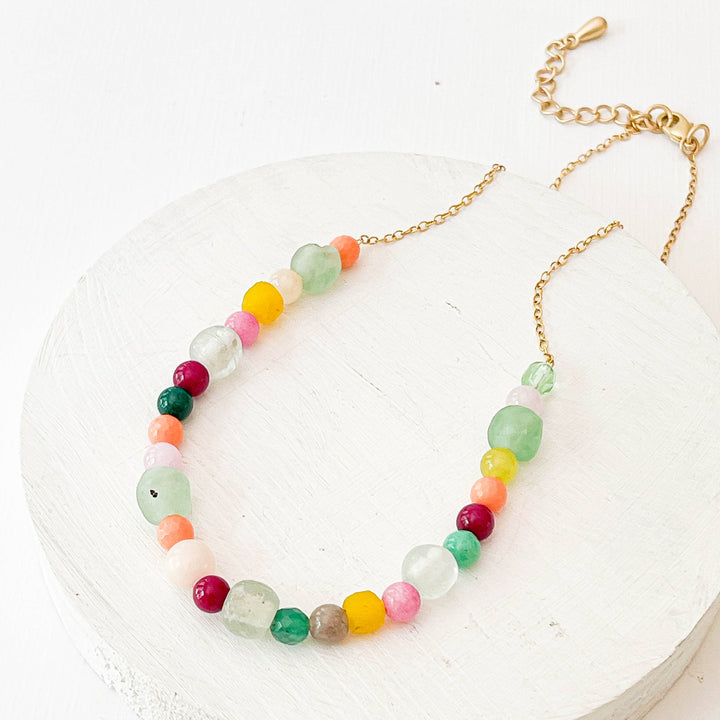 Colorful Fair Trade adjustable Bead Necklace | Nest Pretty Things