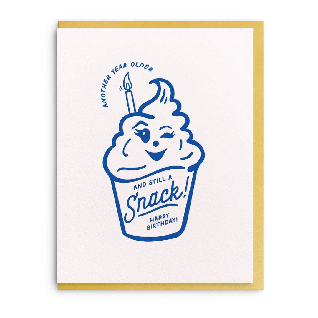 Dahlia Press | Snack Birthday Greeting Card