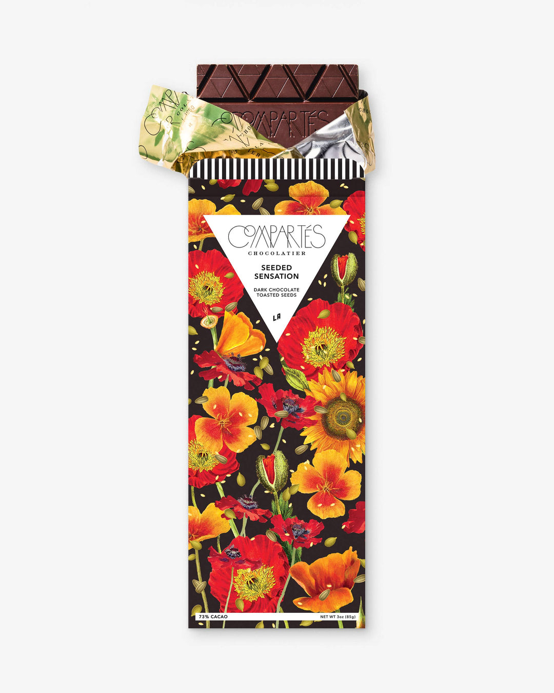 Compartes Chocolate | *NEW* SEEDED SENSATION Dark Chocolate / California Seeds Bar