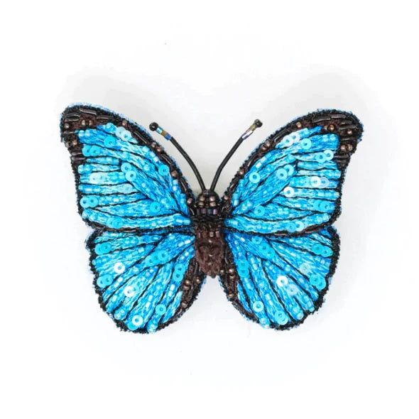 Trovelore | Blue Morpho Brooch Pin