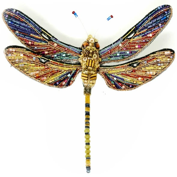 Trovelore | Brown Hawker Dragonfly Brooch