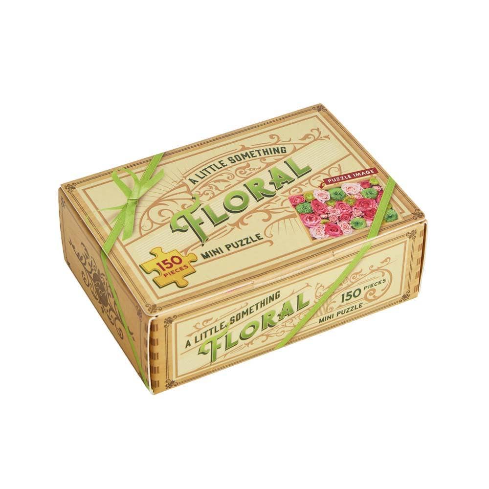 Chronicle Books | A Little Something Floral 150 pieces Mini Puzzle.