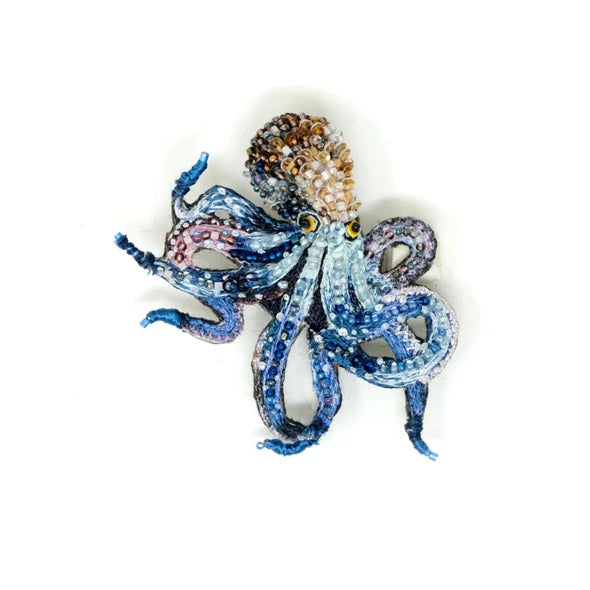 Trovelore | Day Octopus Brooch