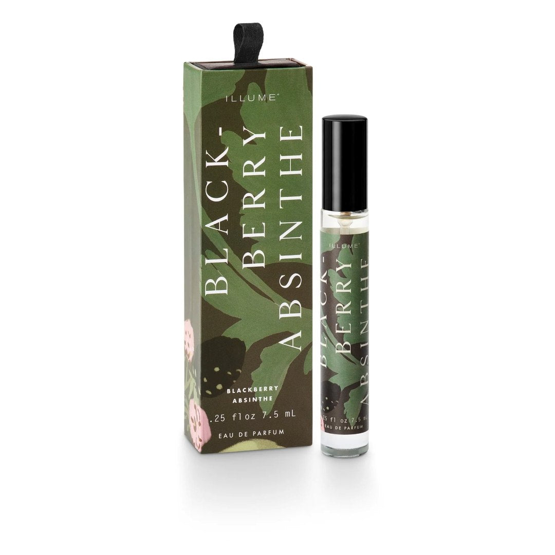 Illume | Blackberry Absinthe Petite perfume. Travel size.