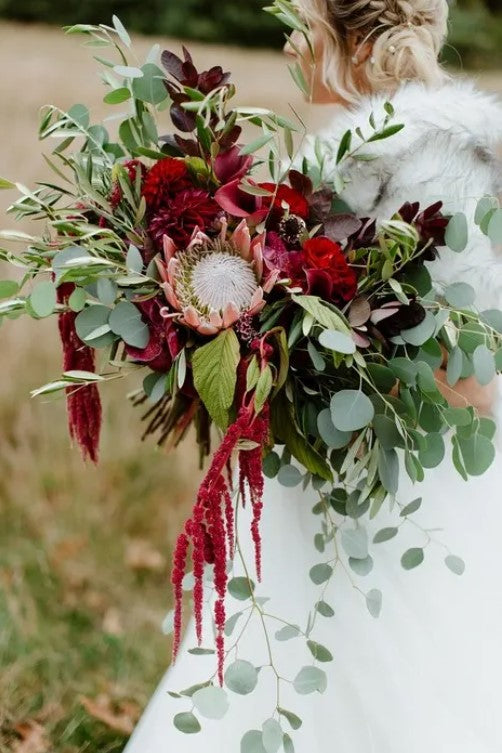 KING PROTEA BOUQUET WITH OTHER FLORALS