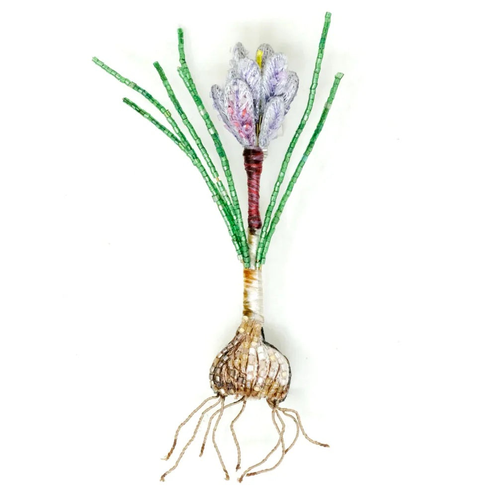 Trovelore | Saffron Crocus Brooch Pin