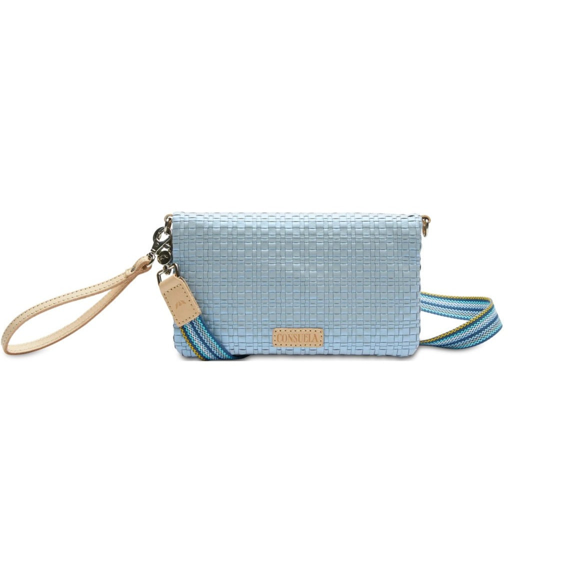 Powder Blue Carrie Crossbody Bag