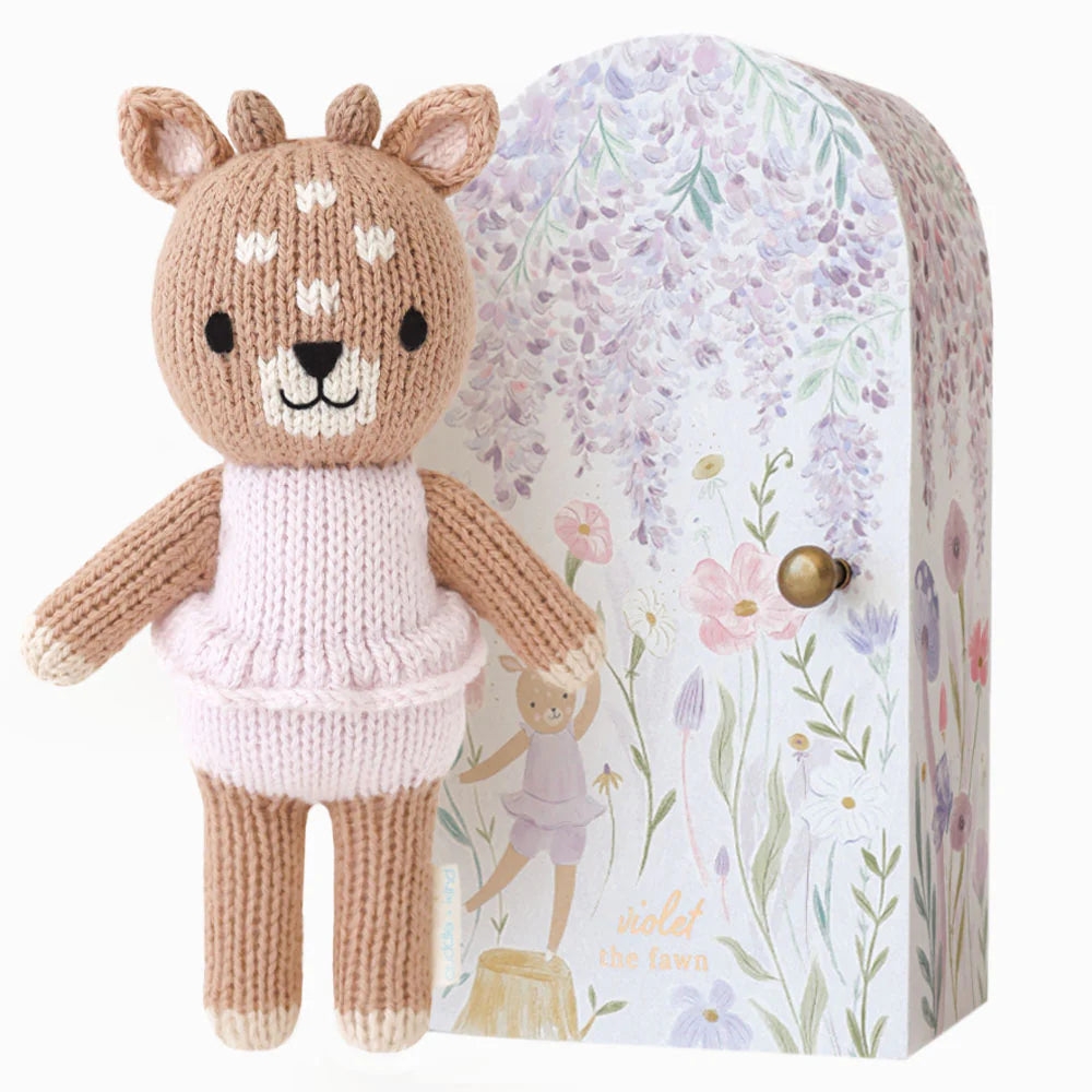Cuddle + Kind | Tiny Violet the Fawn Plush