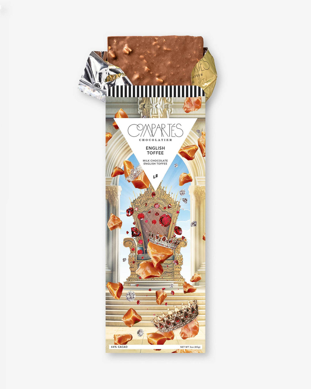 Compartes Chocolate | English Toffee Gourmet Chocolate Bar