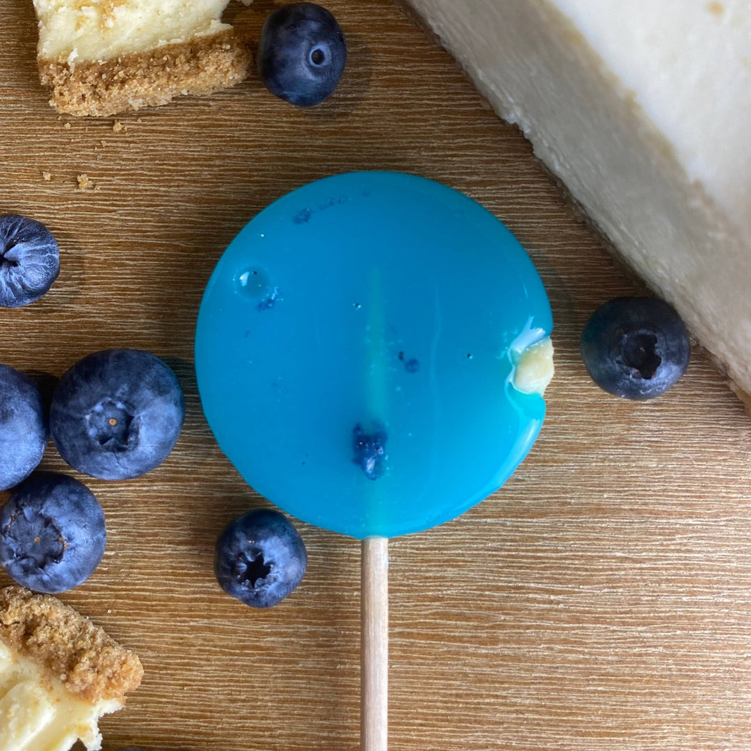 Blueberry Cheesecake Lollipop