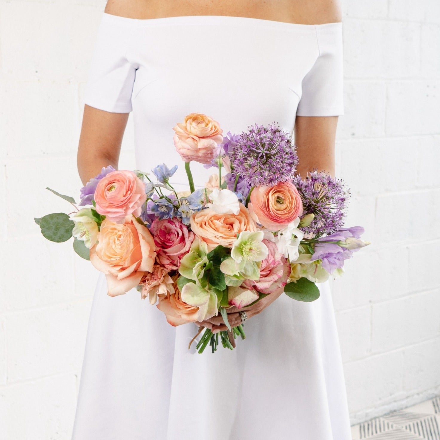 Petite Neutral Bouquet of Dried Flowers