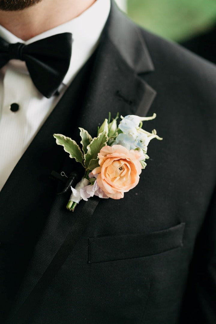 Boutonnieres and Pocket Squares at Stacy K Floral