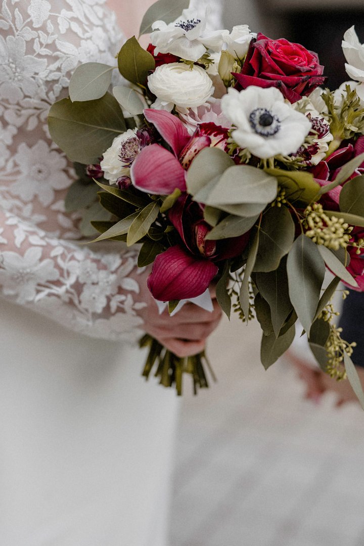 A Moody Woodcliff Hotel & Spa Wedding for Bridget