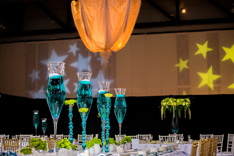 Corporate Event Flower Arrangements at the Autism Up Gala