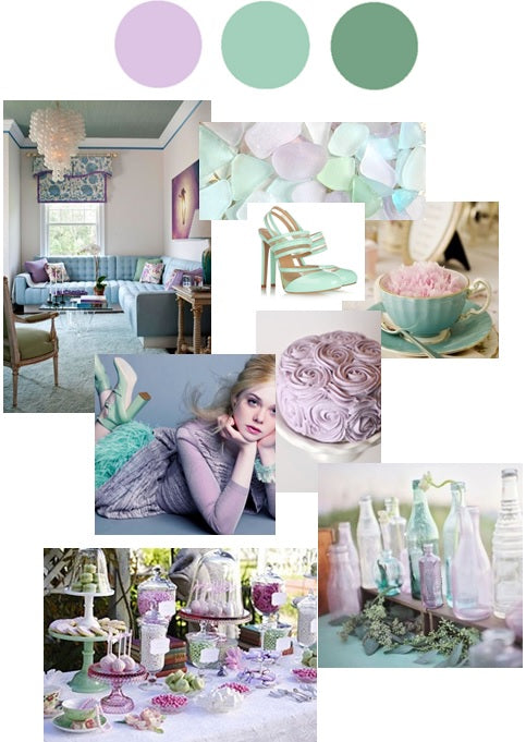 Lavender and Mint | Color Story | Palette Inspiration Board