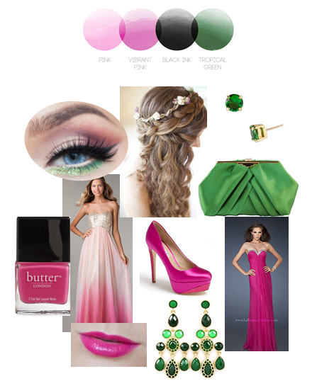 Watermelon Palette | Color Story | Prom Inspiration Board
