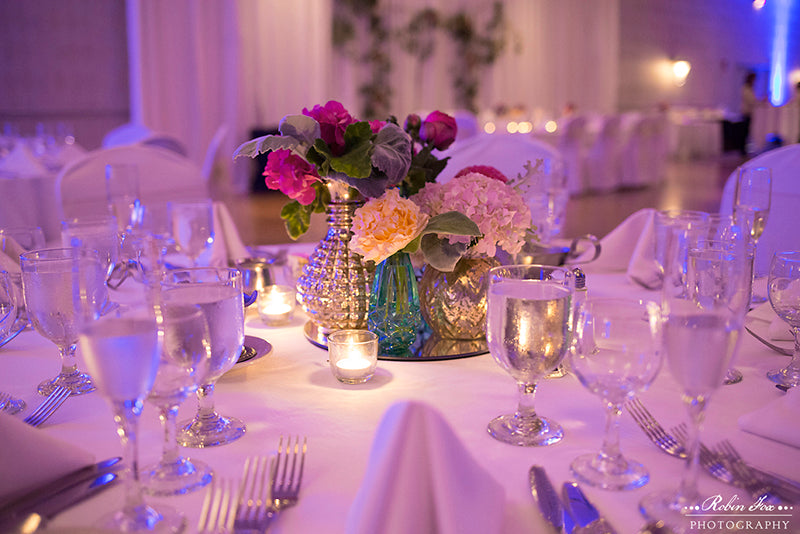 Radisson Riverside Hotel Wedding Flowers in Rochester NY