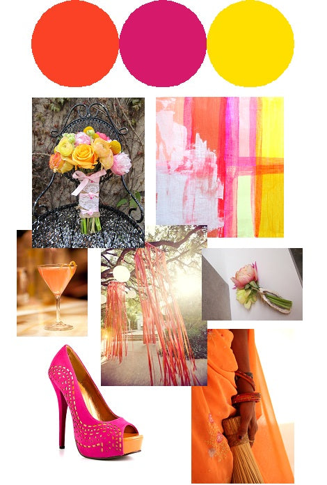 Color Story: Tangerine, Cabaret, Yellow | Florist Rochester NY