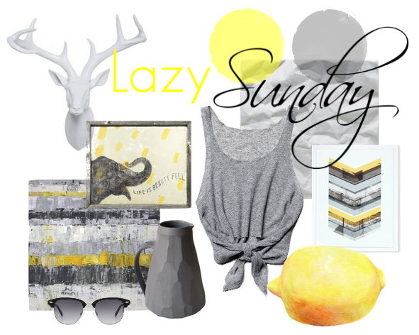 Lazy Sunday | Yellow Color Palette Inspiration