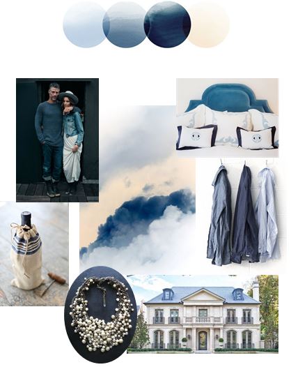 Navy Blues | Color Story | Palette Inspiration Board