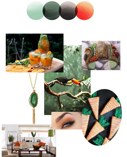 Tropical Tones | Color Story | Palette Inspiration Board