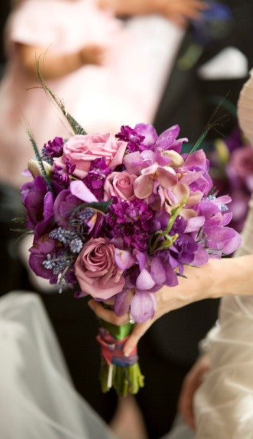 Stacy K 2011 Wedding Snapshots:Purple Orchids