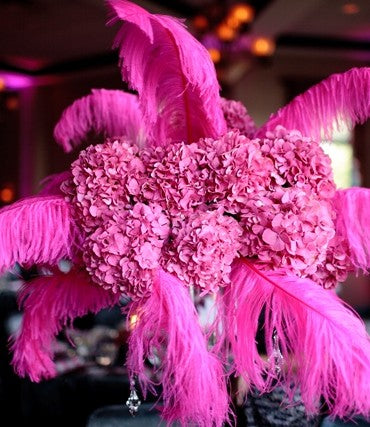 Rock and Roll Hot Pink Wedding