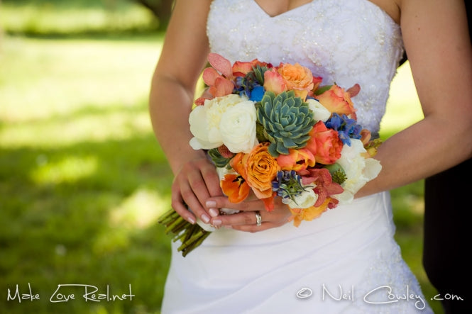 Wedding Florist Rochester, NY | Wedding Wednesday | Sunset Wedding Palette