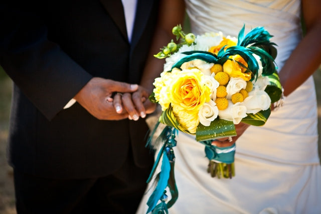 2011 Wedding Snapshots: Yellow and Teal Wedding