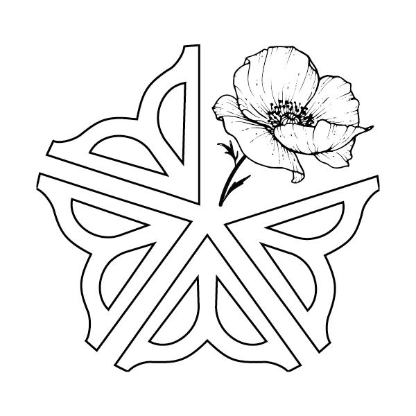 roc logo with poppy 