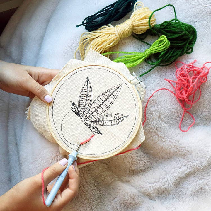 Kikkerland Design | Plant Punch Needle Kit