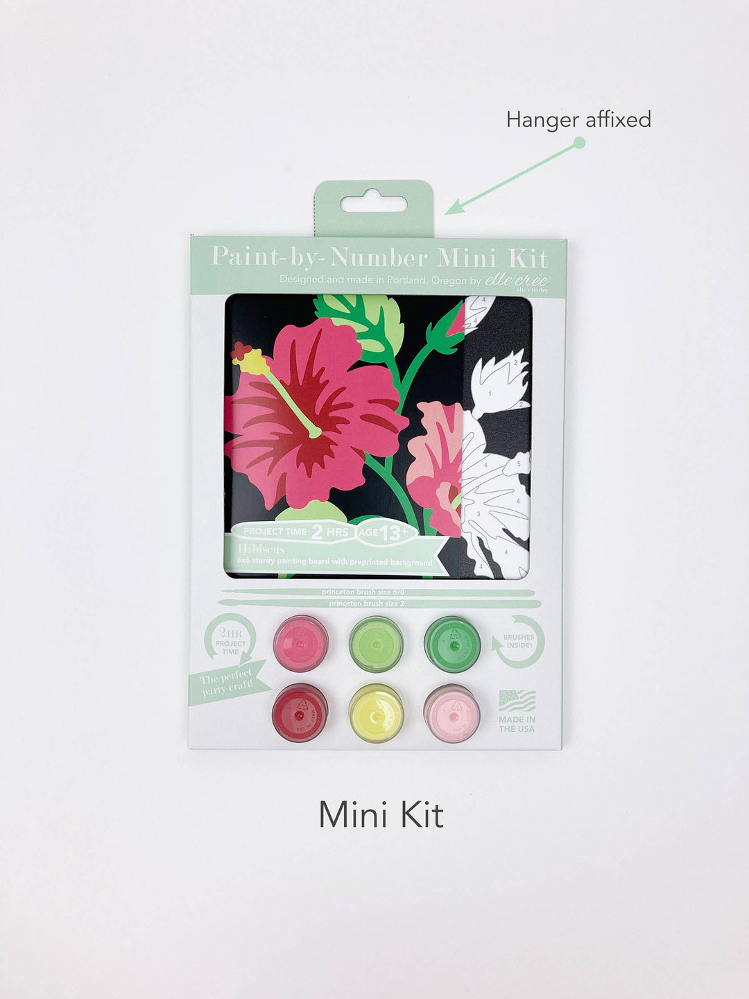 She Creates | Fritillaria MINI Paint-by-Number Kit