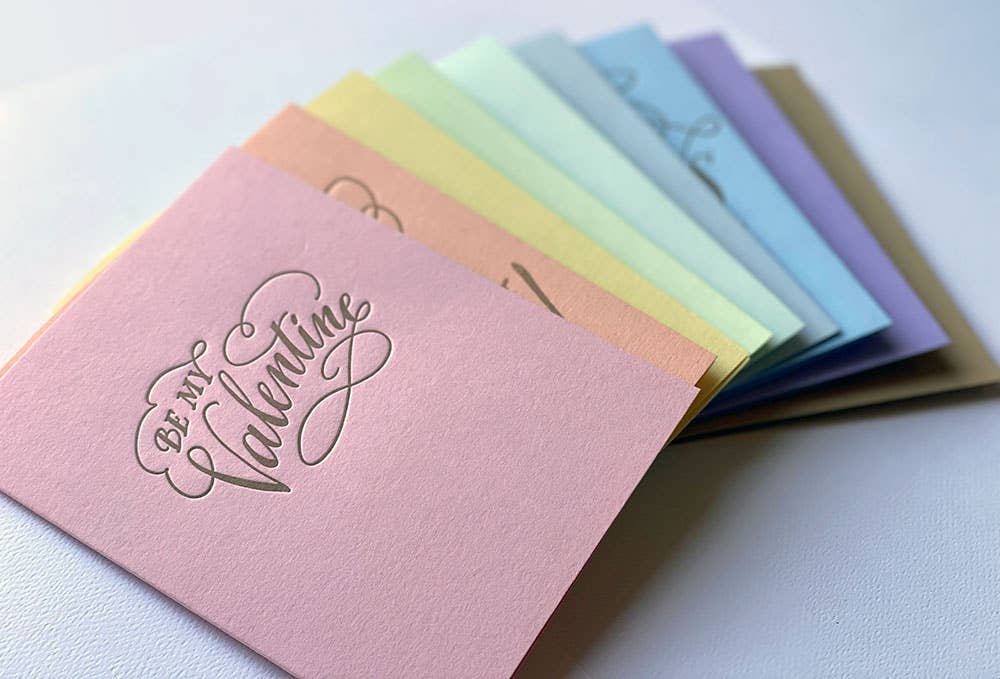 Ladyfingers Letterpress | Congrats Script Letterpress Card