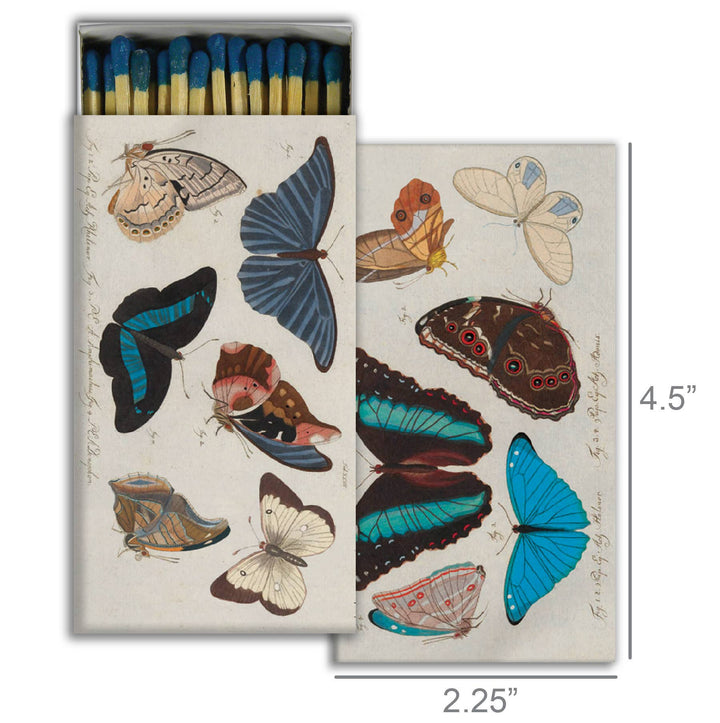 HomArt | Matches - Blue Butterflies