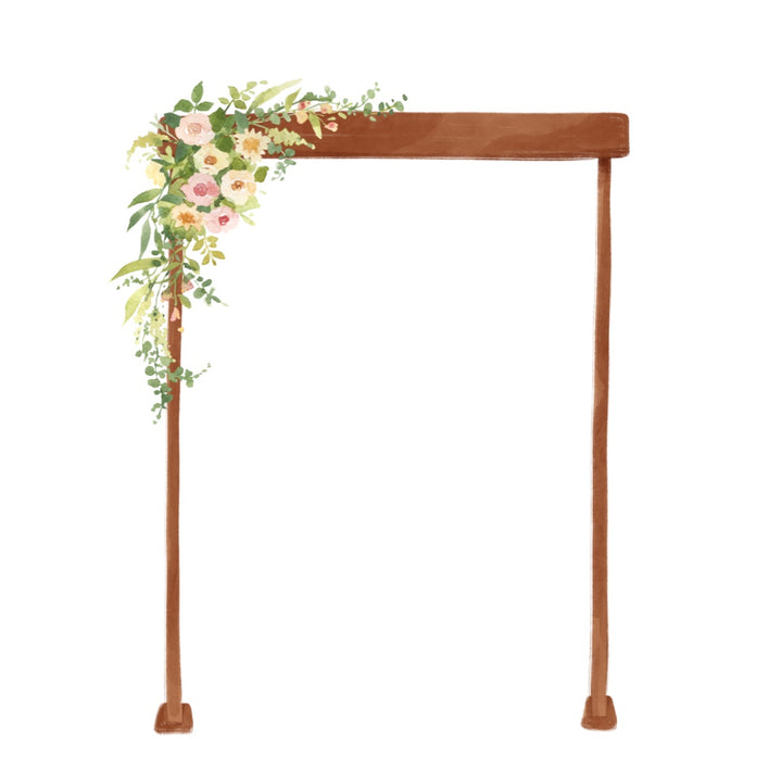Stacy K Floral | A La Carte floral wedding arch.