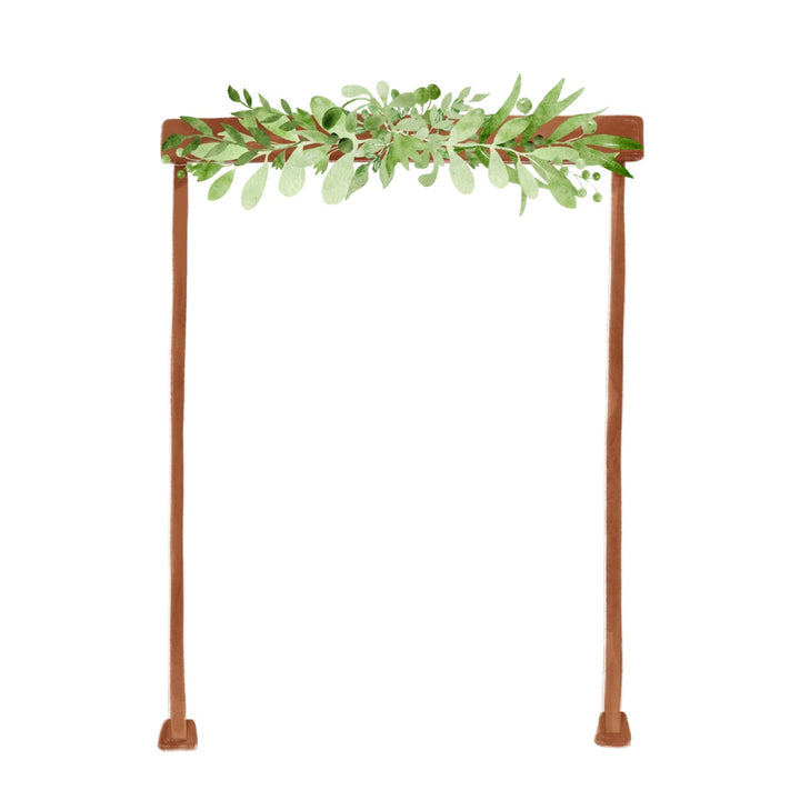 Stacy K Floral | A La Carte greenery arch piece.