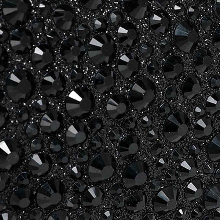 Accity | Rhinestones Closeup - Black