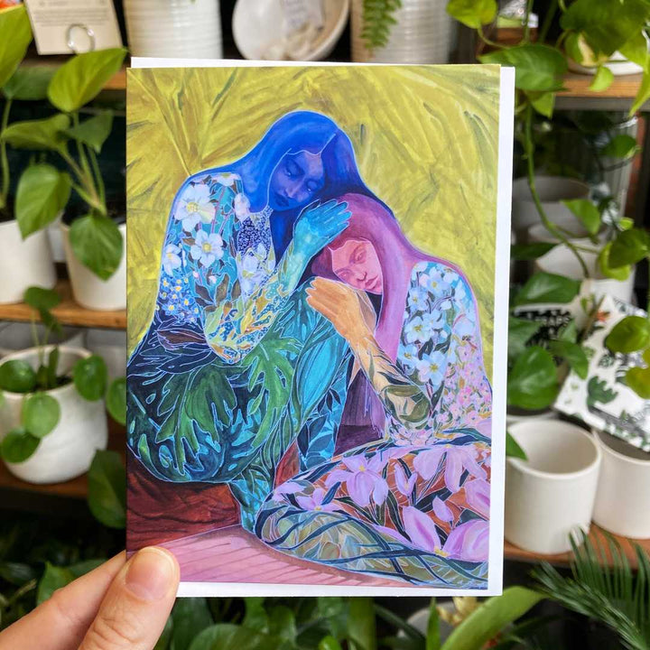 Andrea Durfee | The Rain Deepens Greeting Card