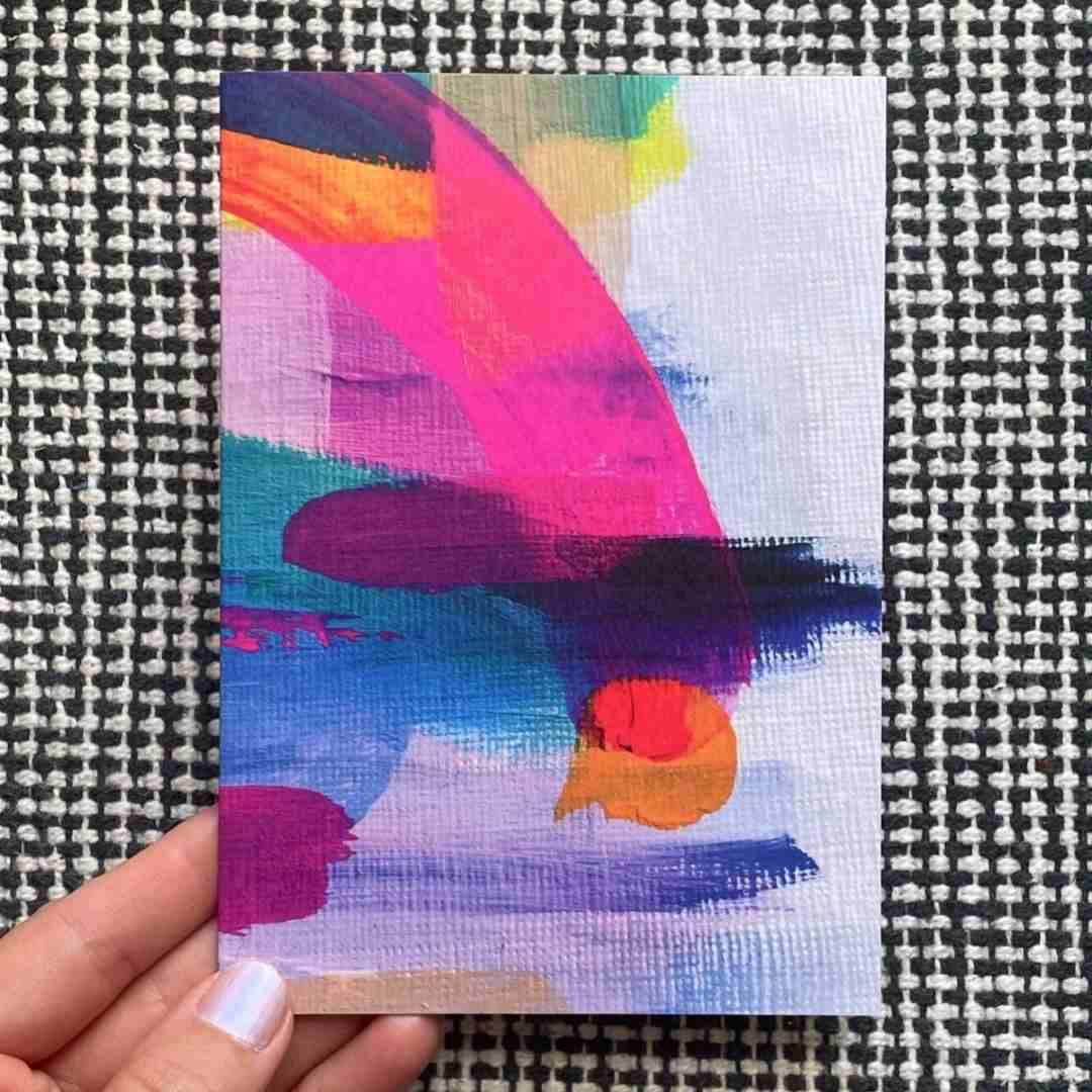 Beth Garner | Abstract Greeting Card | Painterly