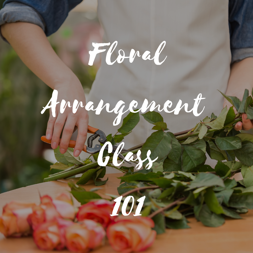 Floral Arrangement Class 101 with Stacy K floral