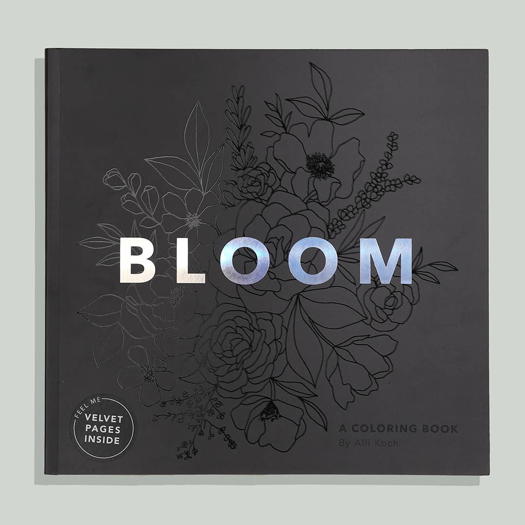 Paige Tate & Co. | Bloom | Adult coloring book by Alli Koch