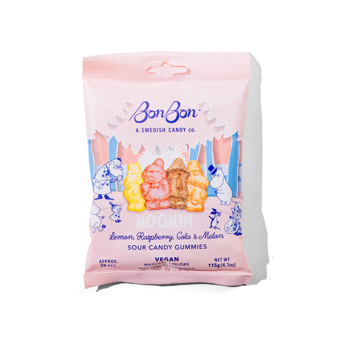 Pack of BonBon gummy candies on a white background